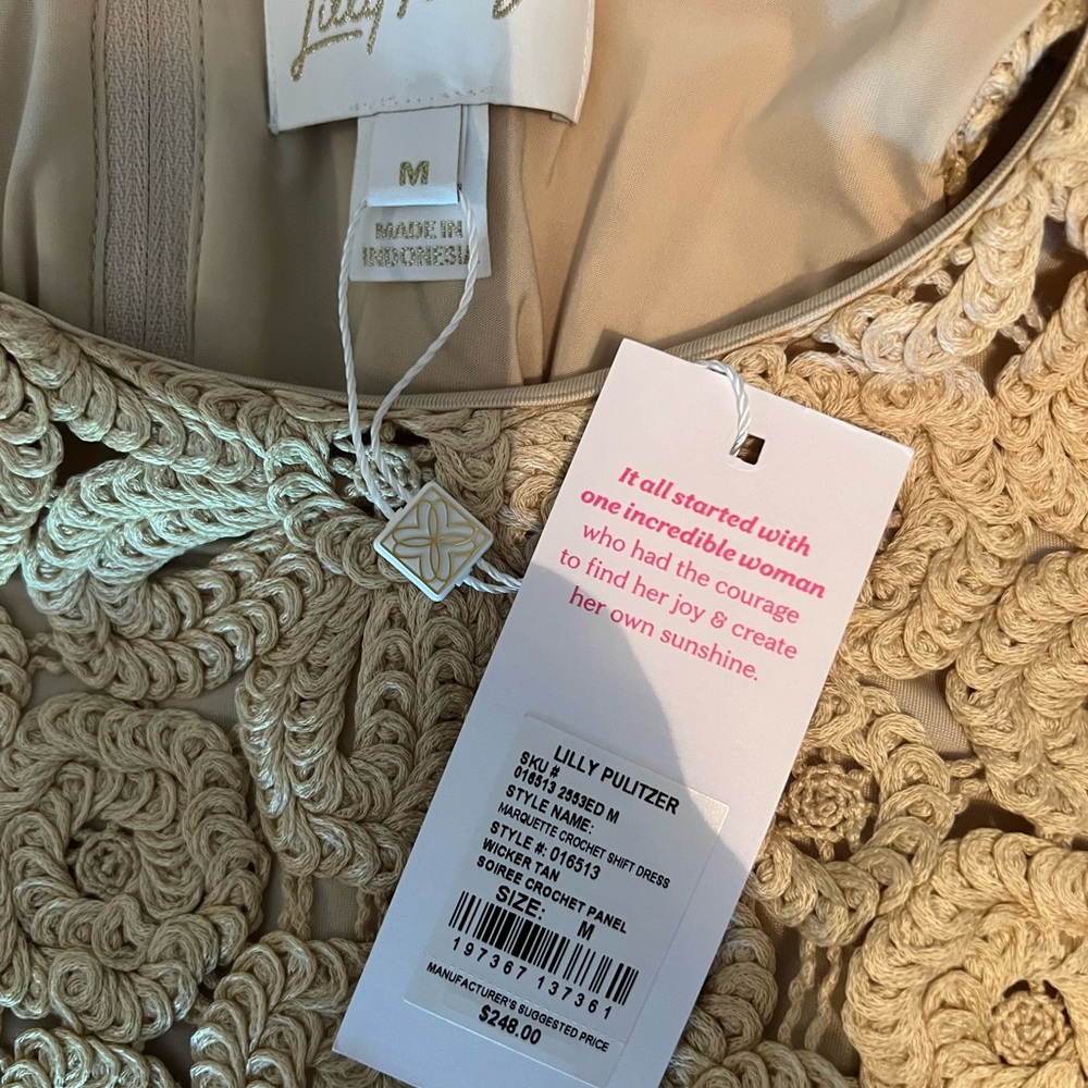 Lilly Pulitzer Women's Crochet Dress- Size M- NWT - Picture 1 of 2